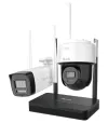 HiLook Aangedreven door HIKVISION WiFi KIT 2 IKS-2044BPH-PH W 4Mpx