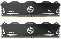 Комплект HP Gaming V6 16 ГБ DDR4 3600 МГц DIMM CL18 1,35 В с теплозащитным экраном, черный, 2x 8 ГБ (1 of 1)