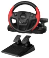 GENIUS GX Gaming steering wheel SpeedMaster wired USB vibration pedals for PCPS thumbnail (1 of 2)