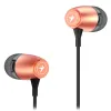 GENIUS ακουστικά HS-M318 METALLIC GOLD χρυσό 4pin jack 3,5 mm