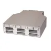 XtendLan mini DIN rail distribution box 6x SC Duplex 4 entry holes cover