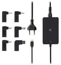 NEDIS univerzális laptop adapter 65 W 5 9 12 15 20 V DC 2,4 3,0 3,25 A USB-C (1 of 2)