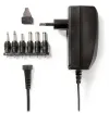 Adaptador de CA de alimentación universal NEDIS 27 W 3 - 12 VDC 100 - 240 V AC 6 conectores 1,8 m negro