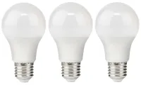 Λαμπτήρας NEDIS LED E27 A60 49 W 220 V 470 lm 2700 K ζεστό λευκό ματ 3 τεμάχια (1 of 2)