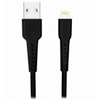 Swissten dátový kábel usb lightning 1,0 m čierny (1 of 1)