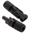 Conector de instalação GWL MC4 MC4 crimpagem 10mm (conjunto macho + fêmea)