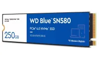 WD SSD Gorm SN580 250GB WDS250G3B0E NVMe M.2 PCIe Gen4 Inmheánach M.2 2280 (1 of 1)