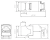 Solarix Keystone - multipack 24 pcs - 10G CAT6A STP RJ45 black self-cutting SXKJ-10G-STP-BK-SA thumbnail (3 of 3)