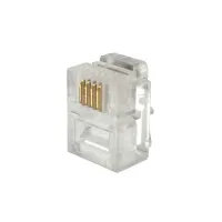 Solarix Connector RJ11 CAT3 UTP 6p4c (1 of 1)