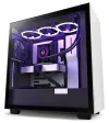 NZXT kućište H7 ATX 2x120 mm ventilator USB-C 2x USB staklena strana crno-bijela