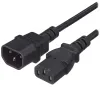 PremiumCord Extension cable-mains 230V 1m thumbnail (2 of 3)