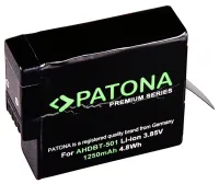 Bateria PATONA para câmera digital GoPro Hero 5 Hero 6 Hero Hero7 20018 AABAT-001 1250mAh Li-Ion Premium (1 of 1)