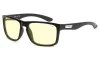 GUNNAR office gaming glasses INTERCEPT ONYX * amber glasses * BLF 65 * NATURAL focus thumbnail (1 of 3)