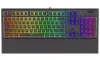 Teclado para jogos Endorpy Omnis Pudd.Kailh BL RGB USB interruptor azul com fio layout mecânico dos EUA preto RGB