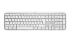 Logitech clavier MX Keys S sans fil Bluetooth USB-C disposition US blanc-gris