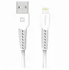 Kabel USB do transmisji danych Swissten Lightning 1,0 m, biały