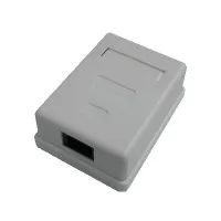 DATACOM Data Socket UTP CAT5E 1xRJ45 op wäisse Gips (1 of 1)