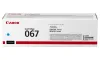 Oryginalny toner Canon 067 błękitny do i-SENSYS MF657Cdw (1250 stron)