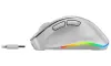 GENIUS Ergo 9000S Pro Pearl White Dual Bluetooth + 24GHz 2400 dpi trådløs 6-knaps genopladelig RGB hvid thumbnail (6 of 7)