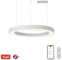 IMMAX NEO PASTEL SLIM SMART závesné svietidlo 95 x 7cm 68W biele Zigbee 3.0 TUYA (1 of 4)