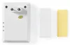 NEDIS Wireless Doorbell Kit Mains Powered 36 Melodies Range 300m 80dB White thumbnail (3 of 3)