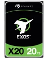 Seagate EXOS X20 20TB HDD ST20000NM007D Sisäinen 35" 7200 rpm SATAIII 512E 4KN 256 MB