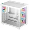 DEEPCOOL case CG530 4F ATX 4x120mm ARGB fans USB 3.0 USB-C panoramic white thumbnail (2 of 9)