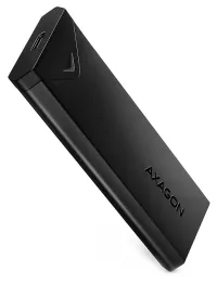 AXAGON box na M.2 NVMe SSD EEM2-UB2 USB-C USB 3.2 Gen2 černý kabel 20cm USB-C na USB-C (1 of 11)