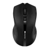 Mouse óptico sem fio CANYON MW-5 resolução ajustável 800 1200 1600 dpi 4 teclas receptor USB preto