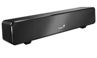 GENIUS ηχείο USB SoundBar 100 ενσύρματο 6W USB 3,5mm jack μαύρο (1 of 3)