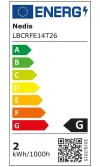 NEDIS LED-lamppu E14 T26 jääkaappiin 2 W 220 V 150 lm thumbnail (2 of 2)