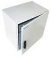 XtendLan Outdoor switchboard for 19" 12U depth 420mm IP55 3-point lock gray thumbnail (2 of 2)