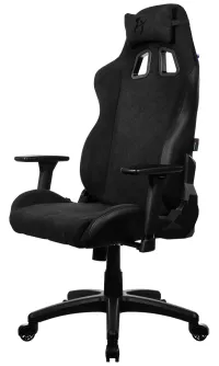 AROZZI gaming chair AVANTI Soft Fabric Pure Black fabric surface black (1 of 7)