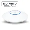 Ubiquiti UniFi AC HD — точка доступа 2,4 ГГц (800 Мбит/с) + 5 ГГц (1733 Мбит/с), 2 порта Gbit RJ45 для использования внутри и снаружи, PoE 802.3at