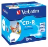 VERBATIM CD-R80 700 MB DLP 52x drukājams dārgakmens 10 iepakojums thumbnail (1 of 1)