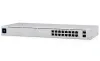 Conmutador Ubiquiti UniFi 16 PoE - 16x Gbit RJ45 2x SFP 8x PoE 802.3af en (presupuesto PoE 42W)