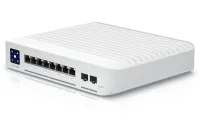 Ubiquiti UniFi Switch Enterprise 8 PoE - 8x 2,5 Gbit RJ45 2x SFP+ -portti PoE 802.3at (PoE-budjetti 120 W) (1 of 8)