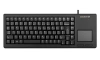 Klawiatura CHERRY G84-5500 z touchpadem przewodowym USB ultralekkim i małym czarnym układem UE (1 of 2)