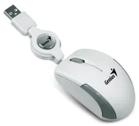 GENIUS Micro Traveler V2 Vadu 1200 dpi USB Balts (1 of 2)