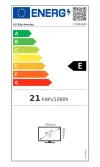 LG monitor 27MP450P-B IPS 27" 1920x1080 5ms 1000:1 250cd HDMI DP regolabile in altezza nero thumbnail (7 of 7)