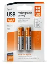 Colorway uppladdningsbart batteri AAA 590mAh USB-C 1,5V 2 st i förpackningen thumbnail (1 of 4)