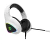 CANYON Gaming kuulokkeet Shadder GH-6 RGB taustavalo USB + 3,5 mm jakki 2 m kaapeli valkoinen thumbnail (2 of 8)