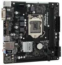 Asrock H310CM-DVS LGA1151 H310 2x DDR4 DIMM DVI-D VGA mATX (1 of 5)