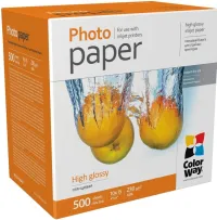 Papel fotográfico brilhante Colorway 230g m2 10x15 500 folhas (1 of 1)