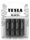 TESLA BLACK+ AA-alkaliparisto (LR06 kynäläpipainopakkaus) 4 kpl