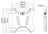 Neomounts Select NM-W25BLACK Supporto da parete per schermo piatto (fisso) Nero thumbnail (4 of 4)