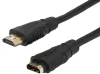 Подовжувач HDMI PremiumCord HDMI-HDMI чорний 5м