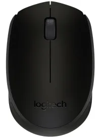 Logitech muis B170 draadloos 3 knoppen 1000dpi USB zwart (1 of 4)