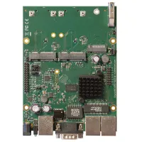 MikroTik RouterBOARD RBM33G 256MB RAM 2x 880 MHz 2x miniPCI-e 1x gniazdo M.2 2x gniazdo SIM 3x LAN L4 (1 of 2)