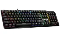 Геймърска клавиатура MSI VIGOR GK41 LR кабелна механична RGB подсветка USB US оформление (1 of 6)